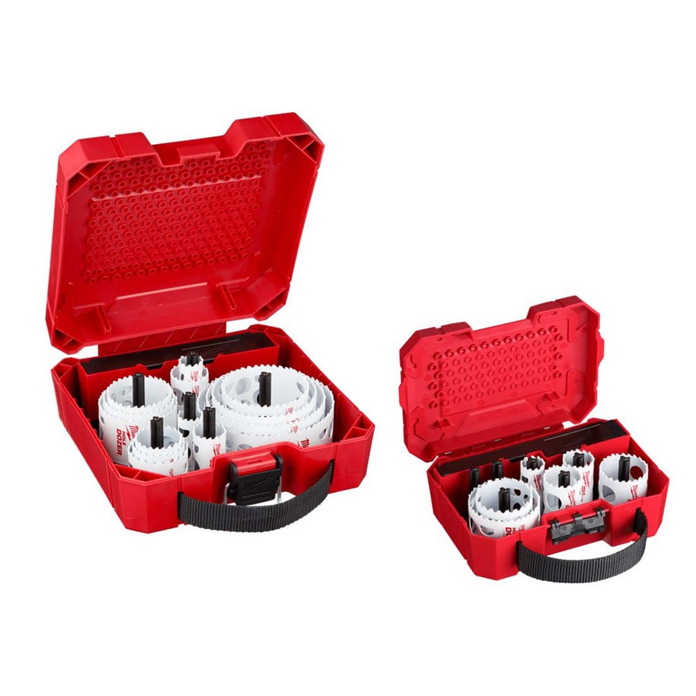 Milwaukee 14 piece hole best sale saw kit