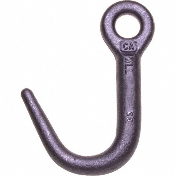 Eye Hooks; Material: Steel ; Load Capacity (Lb.): 3,600 ; Chain Grade: 80 ; Reach (Decimal Inch): 6.75
