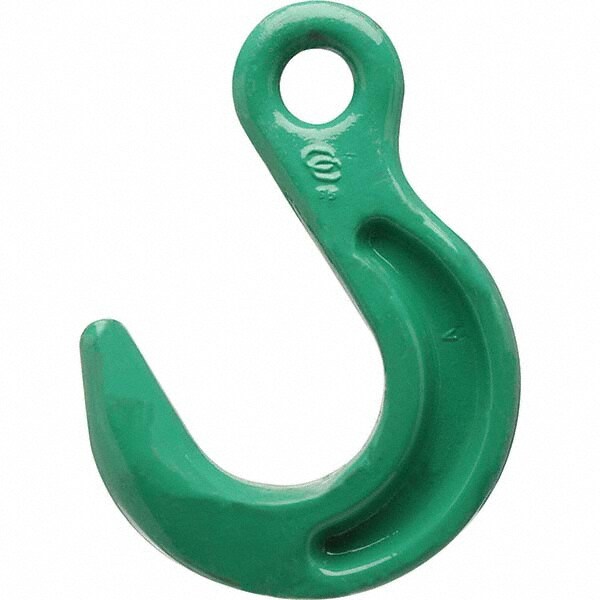 Eye Hooks; Material: Alloy Steel ; Load Capacity (Lb.): 72,300 ; Chain Grade: 80 ; Reach (Decimal Inch): 12.87