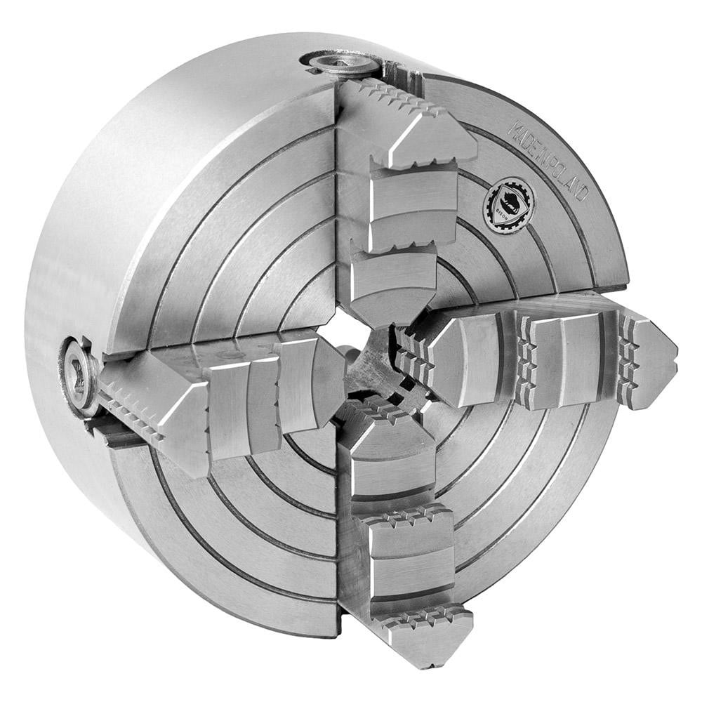 Bison 7-854-1041 Independent Manual Lathe Chuck: 4-Jaw,  10" Dia 