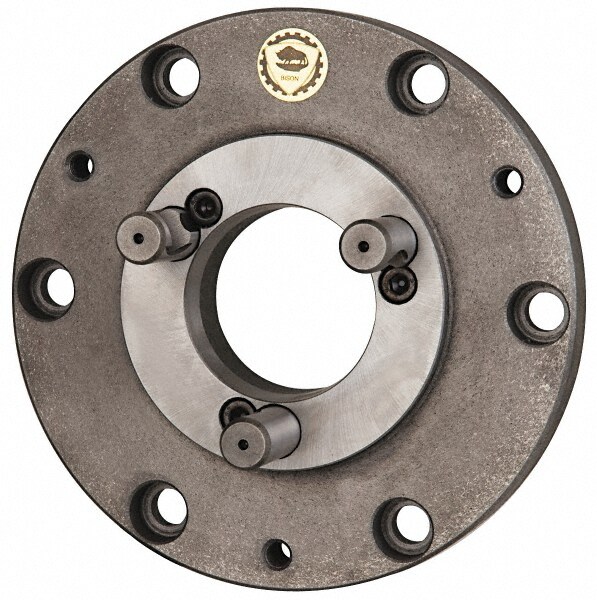 Lathe Chuck Adapter Back Plate: 15" Chuck, for Self-Centering Chucks
