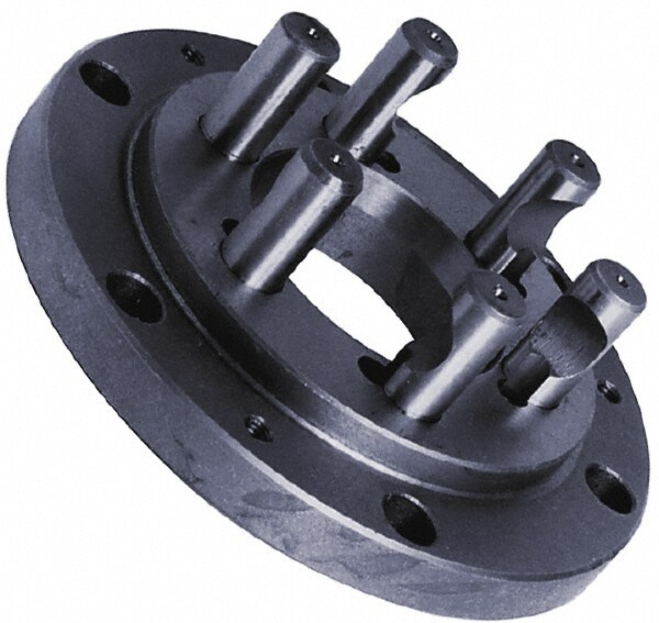 Lathe Chuck Adapter Back Plate: 15" Chuck, for Self-Centering Chucks