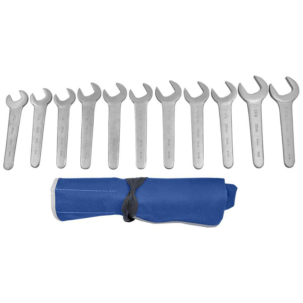 Service Wrench Set: 11 Pc, 19 mm Wrench, Metric