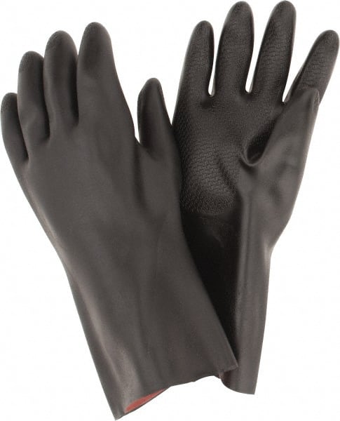 Chemical Resistant Gloves: 2X-Large, 30 mil Thick, Neoprene, Unsupported, Type A Chemical-Resistant