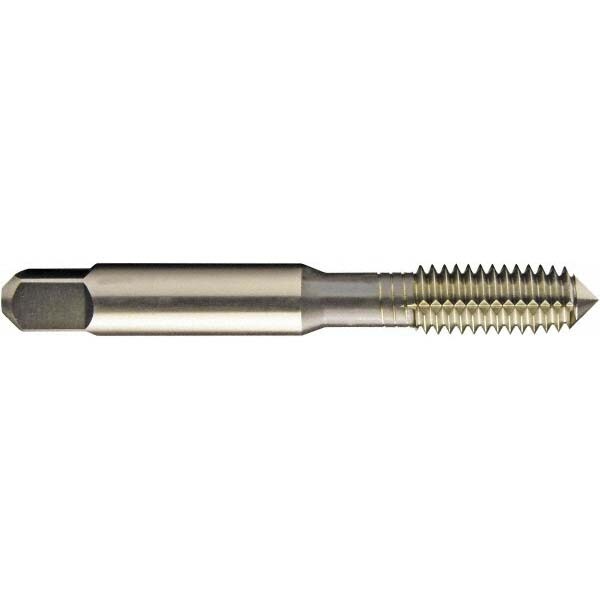 Thread Forming Tap: #4-40, UNC, 2B & 3B Class of Fit, Plug, High Speed Steel, Bright Finish