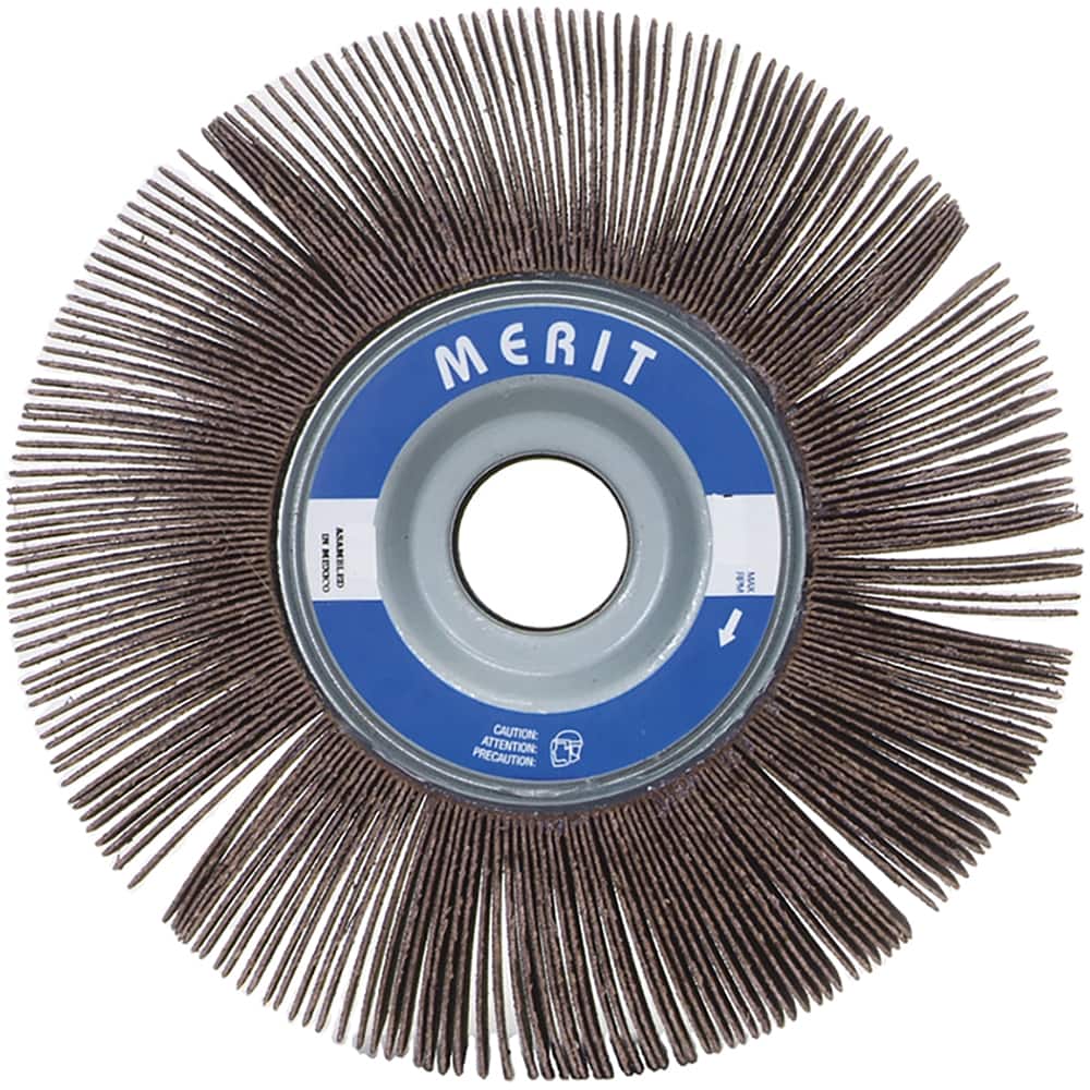 Merit Abrasives 8834122037 4 x 1" 120 Grit Aluminum Oxide Unmounted Flap Wheel 