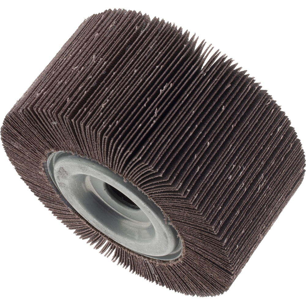 Merit Abrasives 4 x 2" 120 Grit Aluminum Oxide Unmounted Flap Wheel