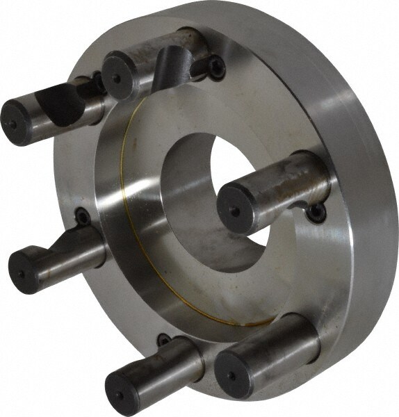 Lathe Chuck Adapter Back Plate: 10" Chuck, for Self-Centering Chucks