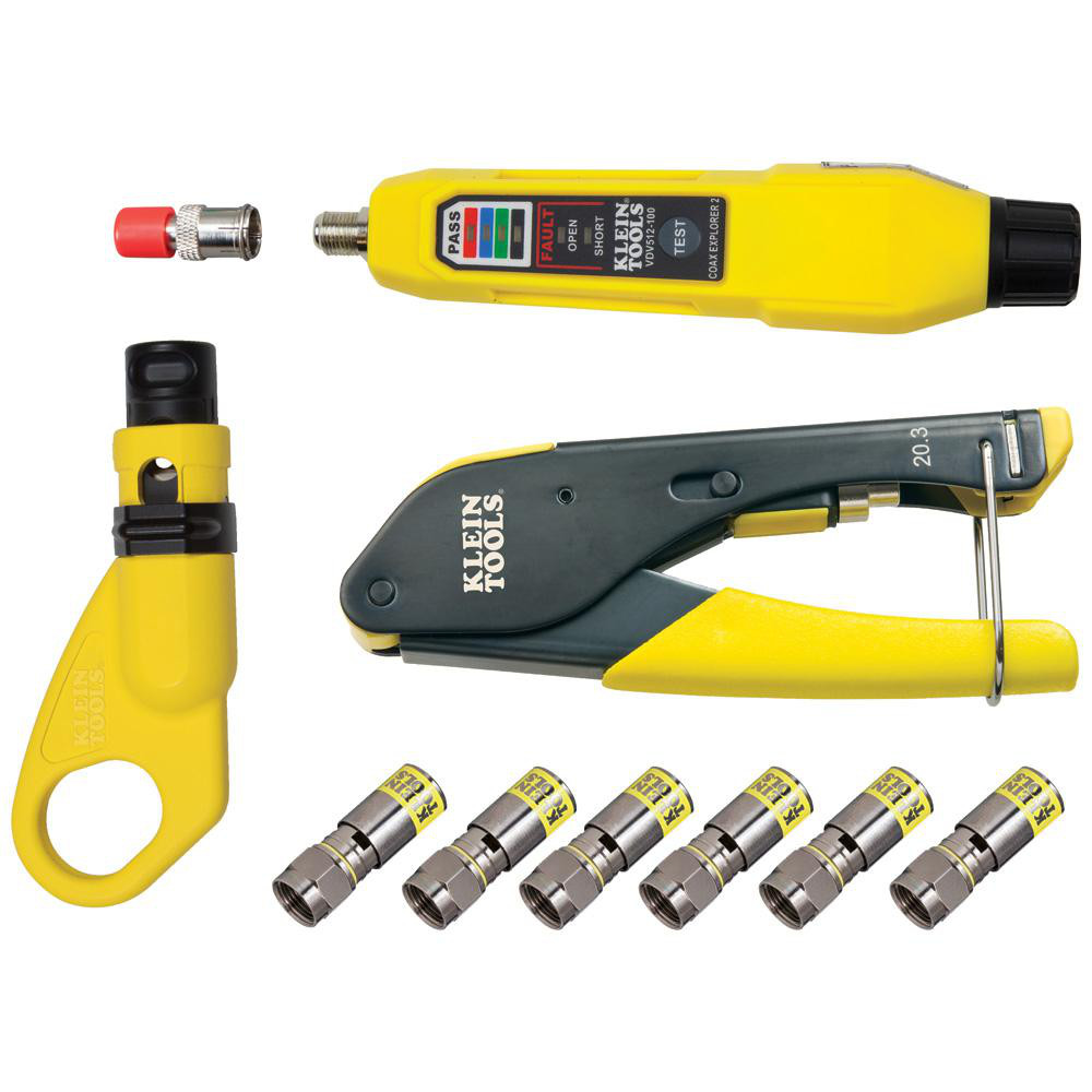 Klein Tools - Cable Tools & Kits: Tool Type: Cable Installation Kit ...