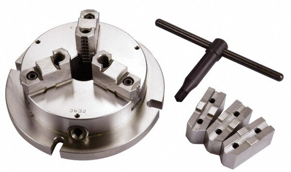 12" Chuck Diam, 15 to 300mm External Chucking Diam, Low Profile Machining Chuck