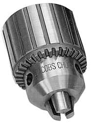 Jacobs JCM6314 Drill Chuck: 0.1969 to 0.8" Capacity, Threaded Mount, 5/8-16 