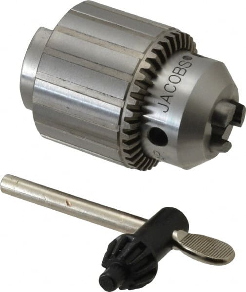 Jacobs 6228 Drill Chuck: 1/8 to 5/8" Capacity, Tapered Mount, JT3 