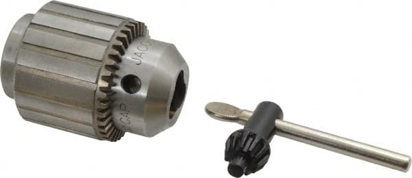 Jacobs 6230 Drill Chuck: 1/8 to 5/8" Capacity, Tapered Mount, JT3 