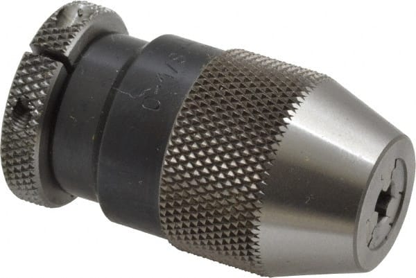 Albrecht 70030 Drill Chuck: 1/64 to 1/8" Capacity, Tapered Mount, JT1 