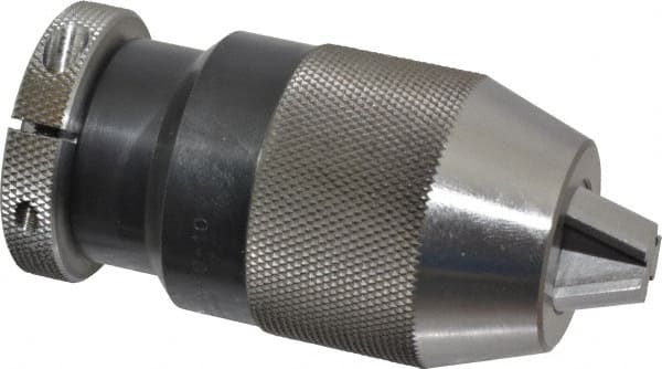 Albrecht 70070 Drill Chuck: 1/64 to 3/8" Capacity, Tapered Mount, JT33 