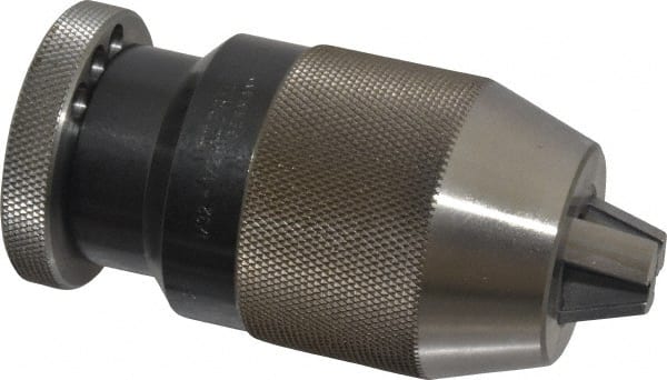 Albrecht 70100 Drill Chuck: 1/32 to 1/2" Capacity, Tapered Mount, JT2 