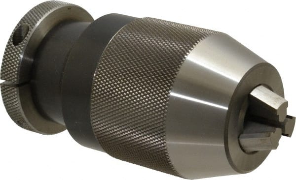 Albrecht 70110 Drill Chuck: 1/32 to 1/2" Capacity, Tapered Mount, JT6 
