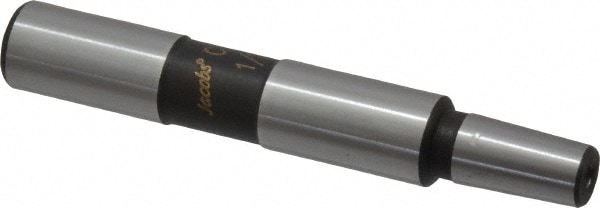 Jacobs 7349N Taper Drill Chuck Arbor: JT1 Mount Taper, 1/2" Shank Dia 