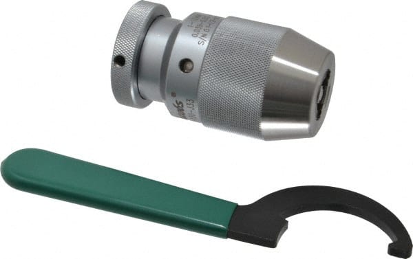 Jacobs 30528 Drill Chuck: 1/2" Capacity, Tapered Mount, JT33 