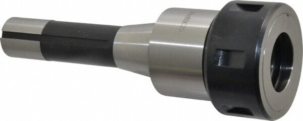 Collet Chuck: 1" Capacity, Full Grip Collet, Taper Shank
