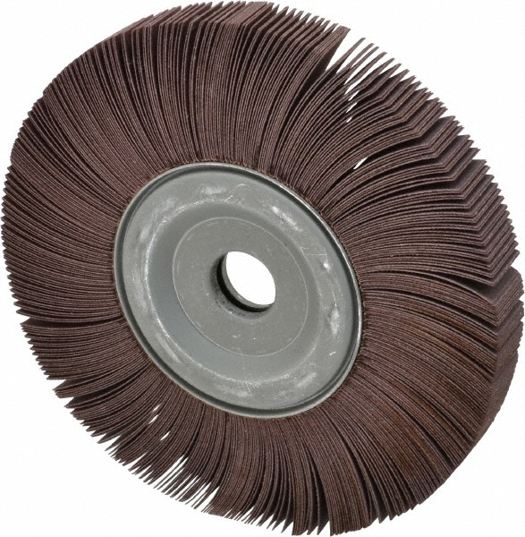 Merit Abrasives 8 x 1" 180 Grit Aluminum Oxide Unmounted Flap Wheel