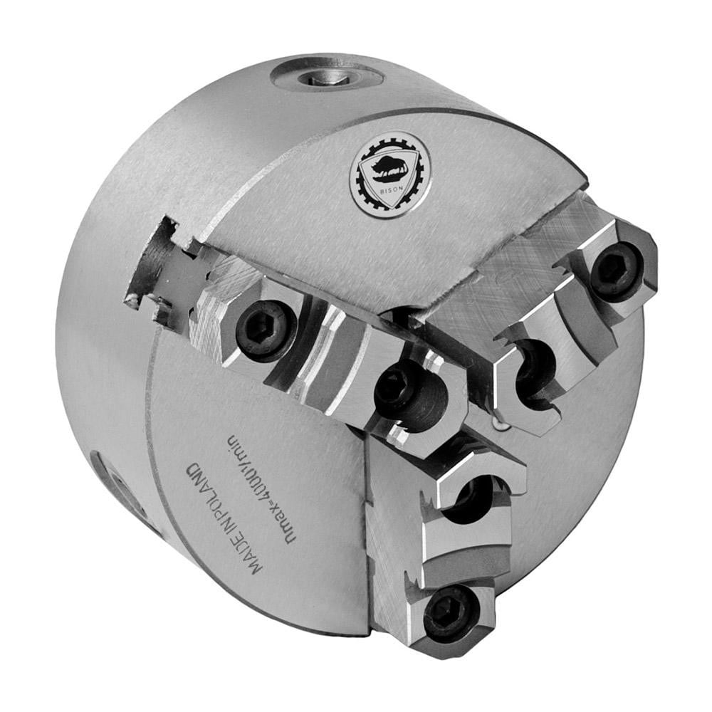 Bison 7-805-0652 Self-Centering Manual Lathe Chuck: 3-Jaw,  6-1/4" Dia Image