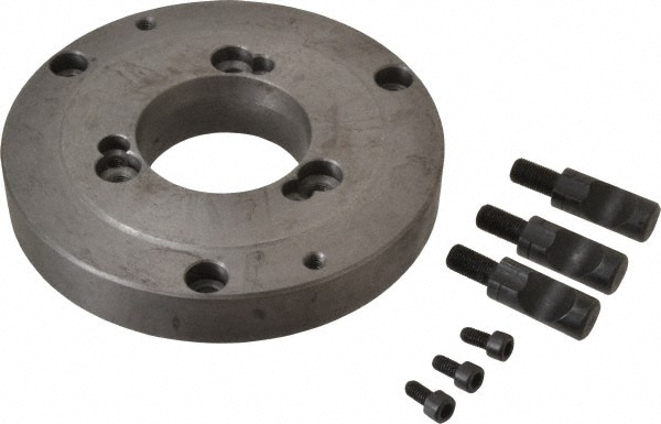 Value Collection 429-3901 Lathe Chuck Adapter Back Plate: 6" Chuck, for Self-Centering Chucks Image