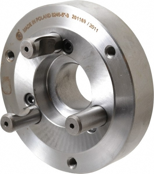 Bison 7-875-053 Lathe Chuck Adapter Back Plate: 5" Chuck, for Self-Centering Chucks Image