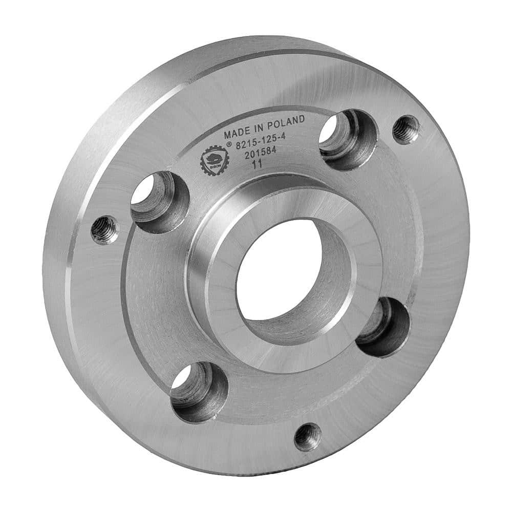 Bison 7-874-065 Lathe Chuck Adapter Back Plate: 6" Chuck, for Self-Centering Chucks 