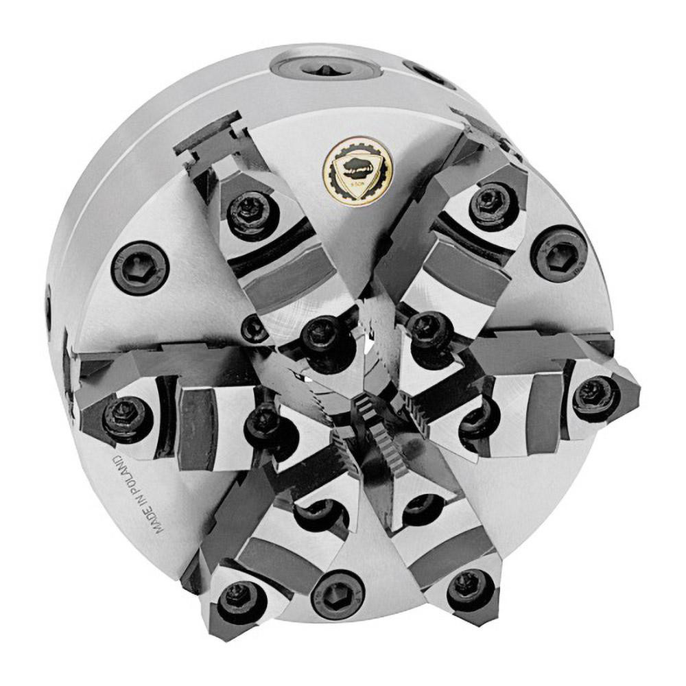 BISON 10 D1-8 3-JAW STEEL LATHE CHUCK