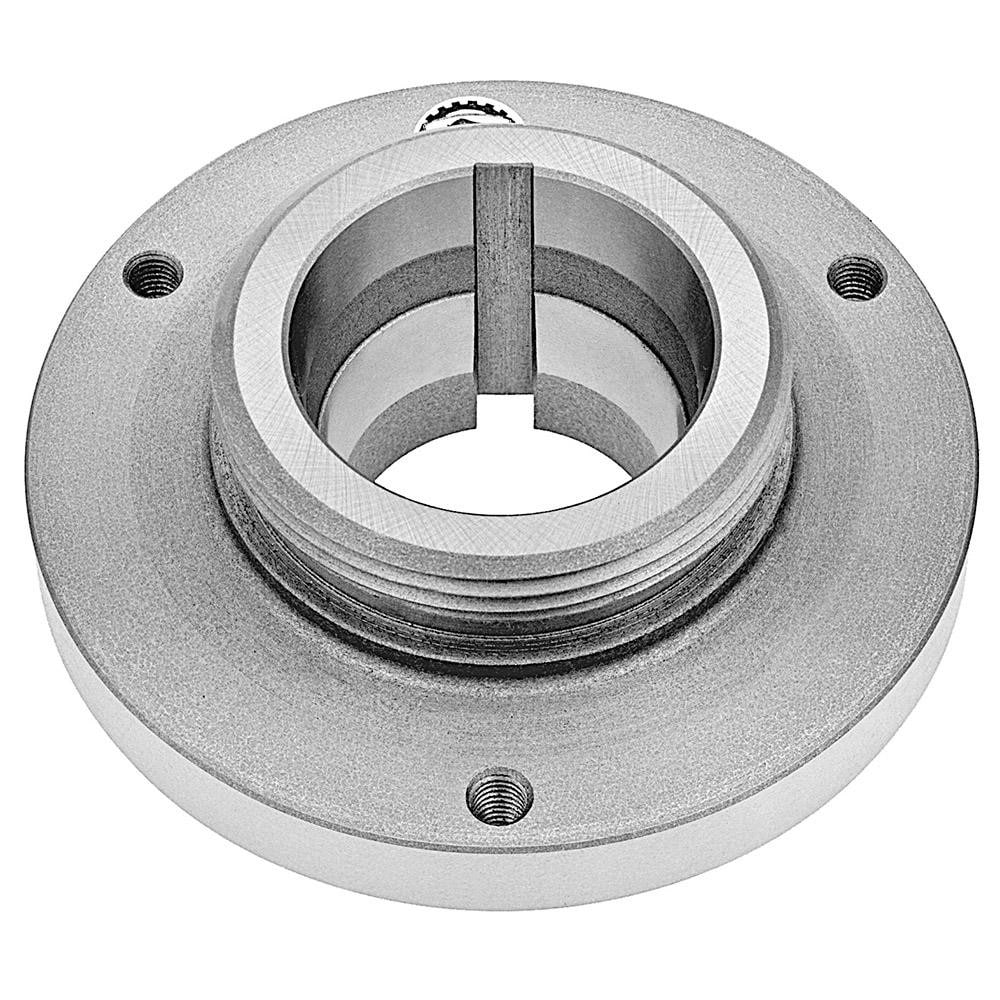 Bison 7-879-9083 Lathe Chuck Adapter Back Plate: 8" Chuck, for Self-Centering Chucks Image