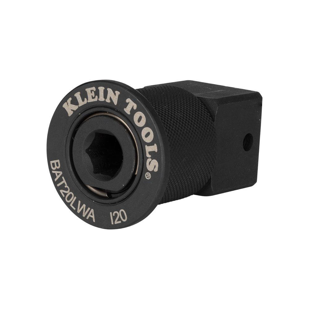 Klein Tools Impact Wrench & Ratchet Accessories: Type: Adapter; For Use With: BAT20LW1, BAT20LW | Part #BAT20LWA
