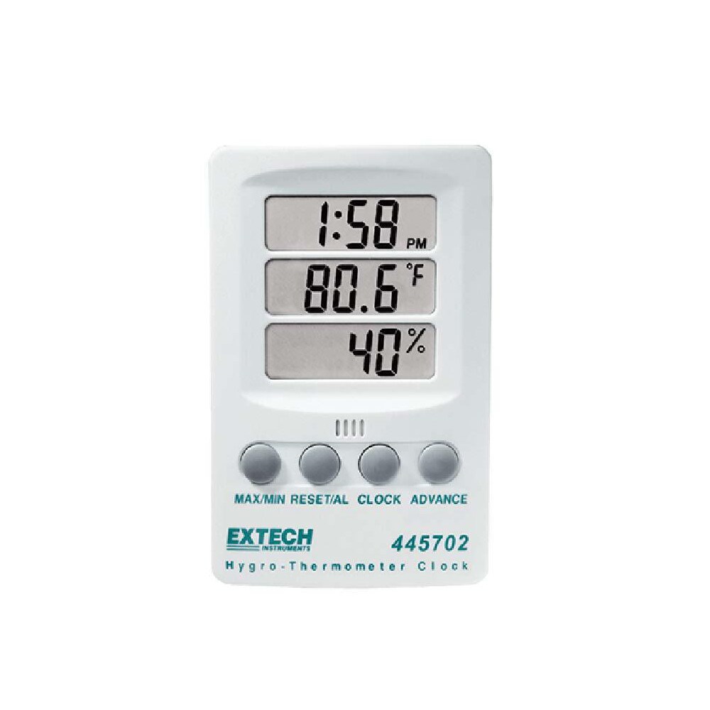 Hygro-Thermometer Clock