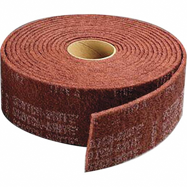 Non-Woven Roll: Aluminum Oxide, 6" Wide, 30' Long - Very Fine, Purple