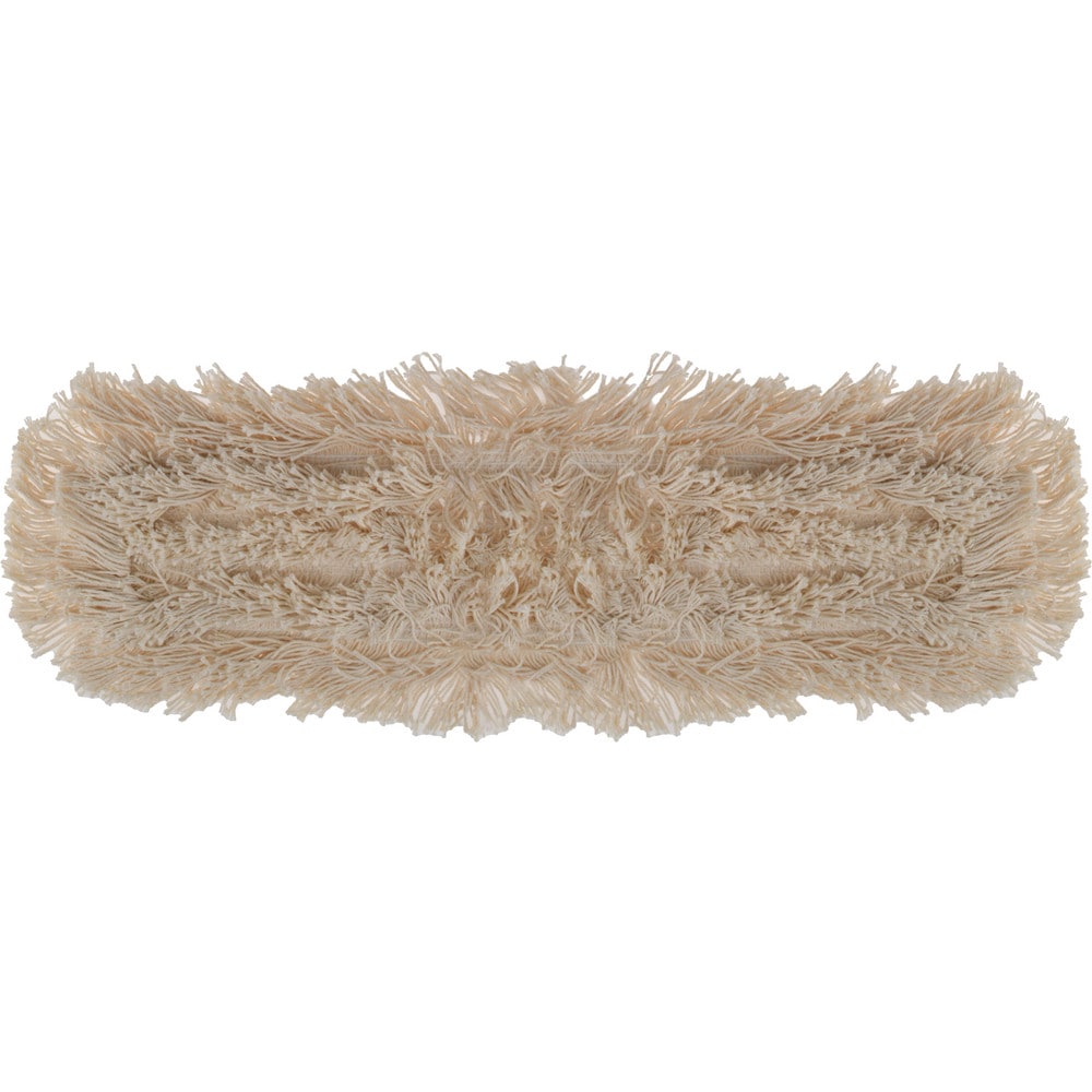 Dust Mop Head: Yarn Blend, 3-1/2" OAW, 18" OAL