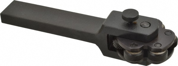 Groz KT/6-2 Neutral Cut, Diagonal, 1/2" Wide 1-1/8" High x 6-1/2" Long Rectangle Shank, Revolving-Head Bump Knurlers 