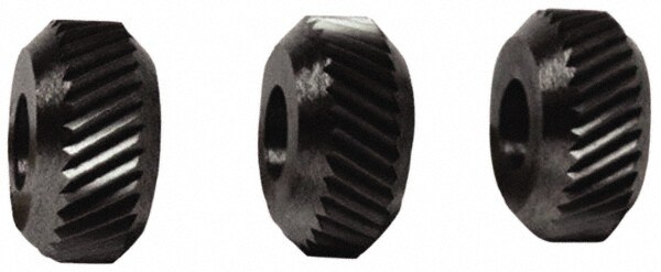 Knurl Wheel Sets; Knurl Shape: Standard ; Pattern: Diamond ; Material: High Speed Steel ; Knurl Diameter (Inch): 1/2 ; Face Width (Inch): 1/4 ; Knurl Series: EQ