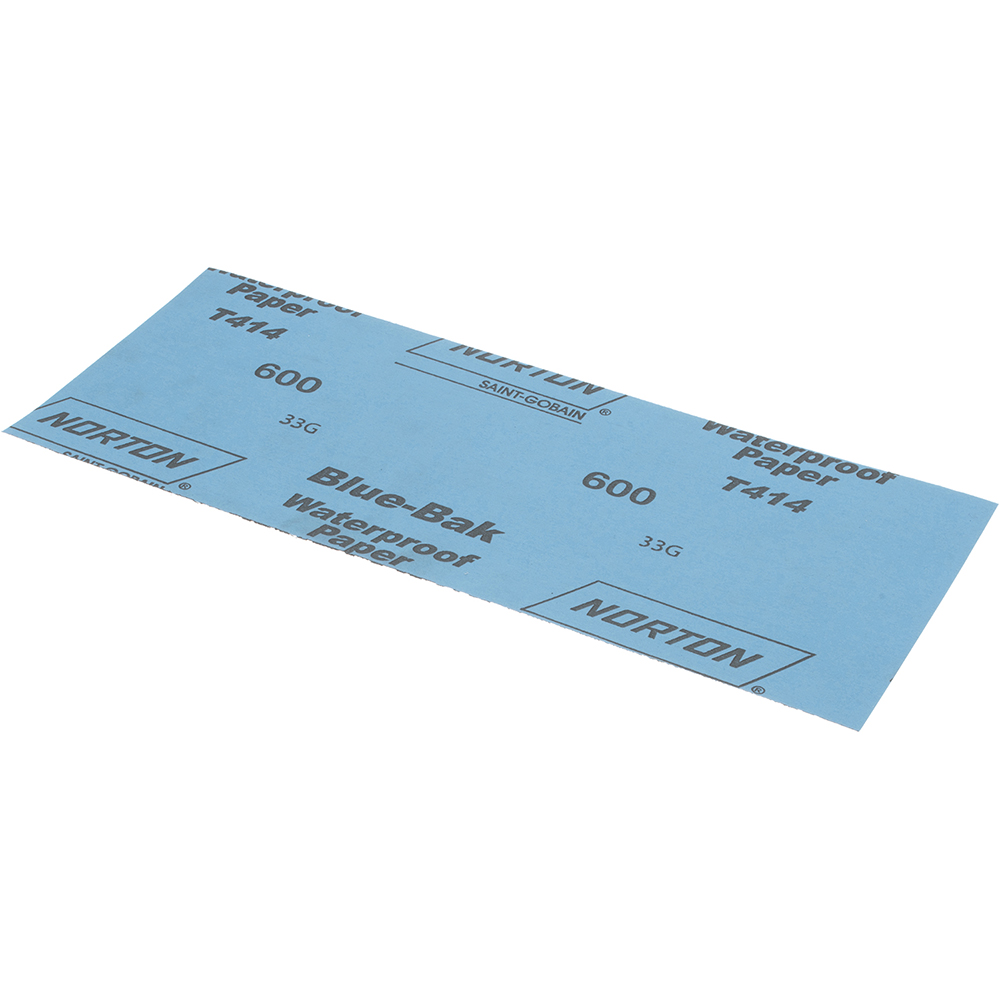 Norton 600 Grit, Silicon Carbide Sanding Sheet 08663700 MSC Industrial Supply