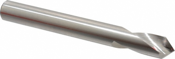 Spotting Drill: 1" Dia, 90 ° Point, 8" OAL, Cobalt M-42