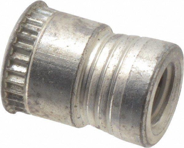 Made in USA ATA2-470 M4x0.70 Metric Coarse, Cadmium-Plated, Aluminum Knurled Rivet Nut Inserts Image