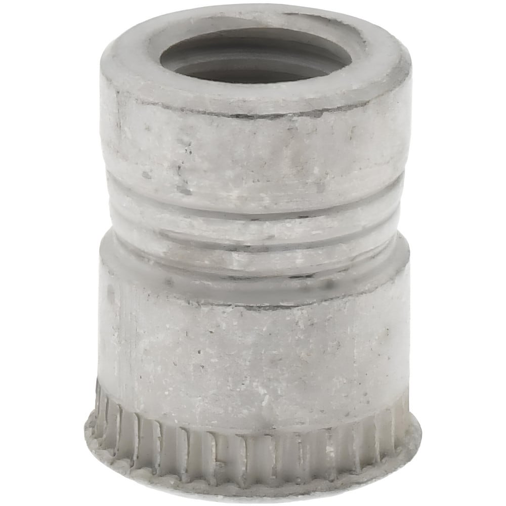 M5x0.80 Metric Coarse, Cadmium-Plated, Aluminum Knurled Rivet Nut Inserts