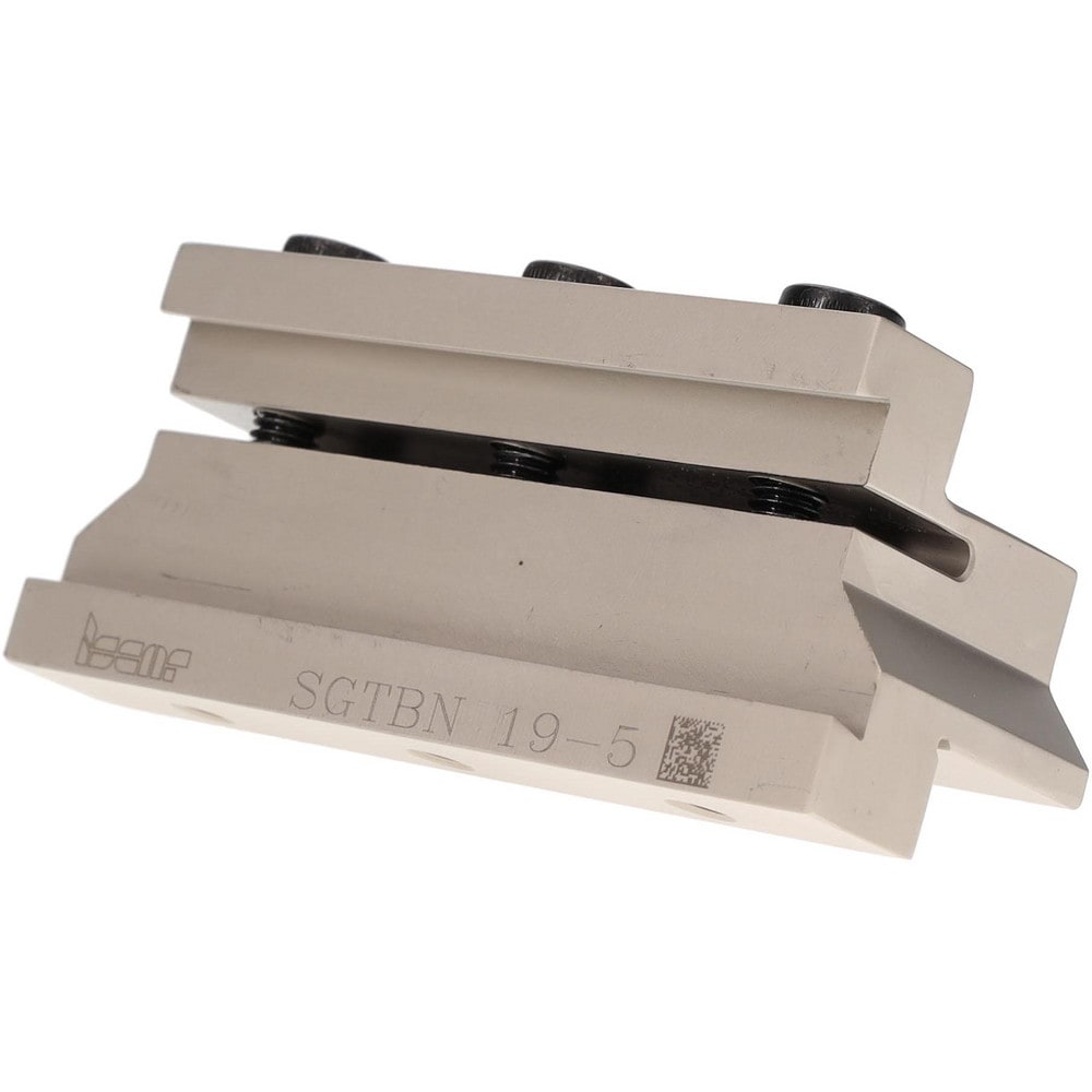 Tool Block Style SGTBN, 1.02" Blade Height, 3.4" OAL, Indexable Cutoff Blade Tool Block