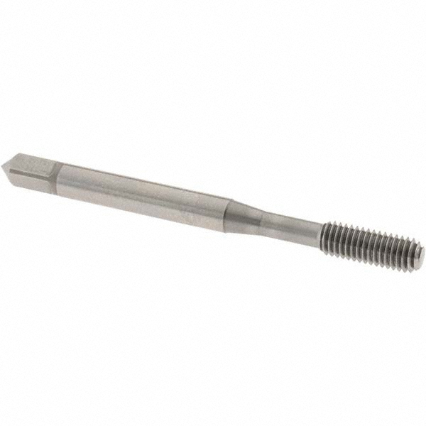Thread Forming Tap: #10-32 UNF, 3B Class of Fit, Bottoming Chamfer, Cobalt, Bright Finish