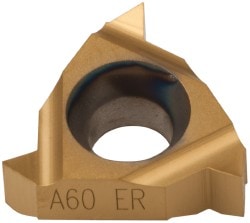 Carmex 1/4EXRHA60MXC 11 ER A60 MXC/GOLD Carbide Laydown Threading Insert Image