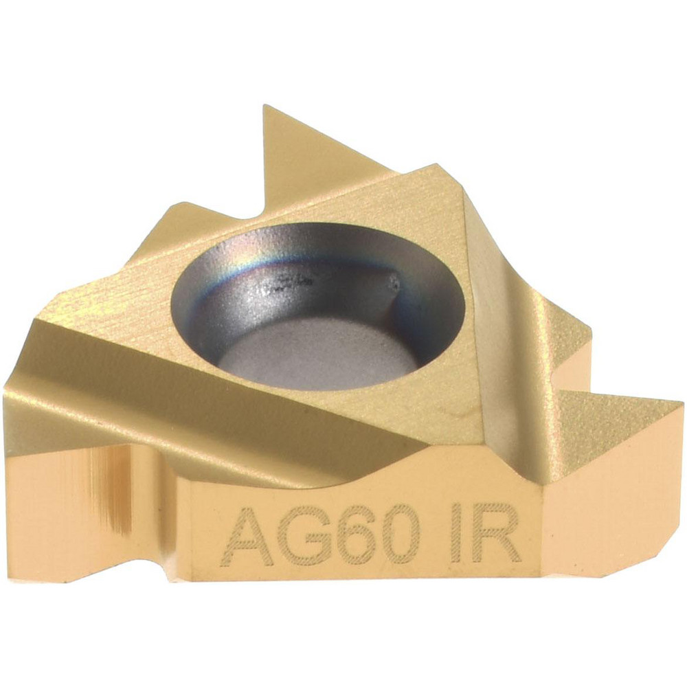 Carmex - Laydown Threading Insert: 16 IR AG60 MXC/GOLD, Carbide