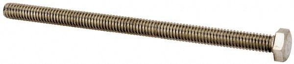 Value Collection R56000152 Hex Head Cap Screw: 5/16-18 x 5", Grade 316 Stainless Steel, Uncoated Image