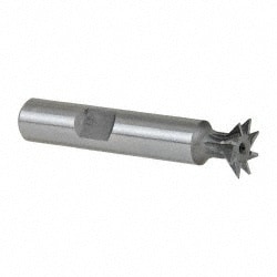 Keo 75044 Dovetail Cutter: 45 °, 1/2" Cut Dia, 1/8" Cut Width, High Speed Steel Image