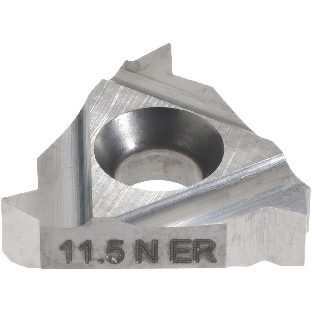 Laydown Threading Insert: 16 ER 11.5NPT C5/P30, Solid Carbide