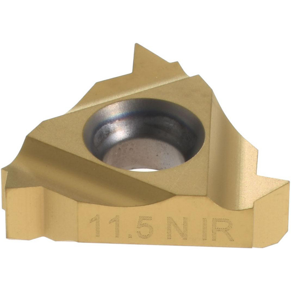 Laydown Threading Insert: 16IR11.5NPT P25C/GLD, Solid Carbide