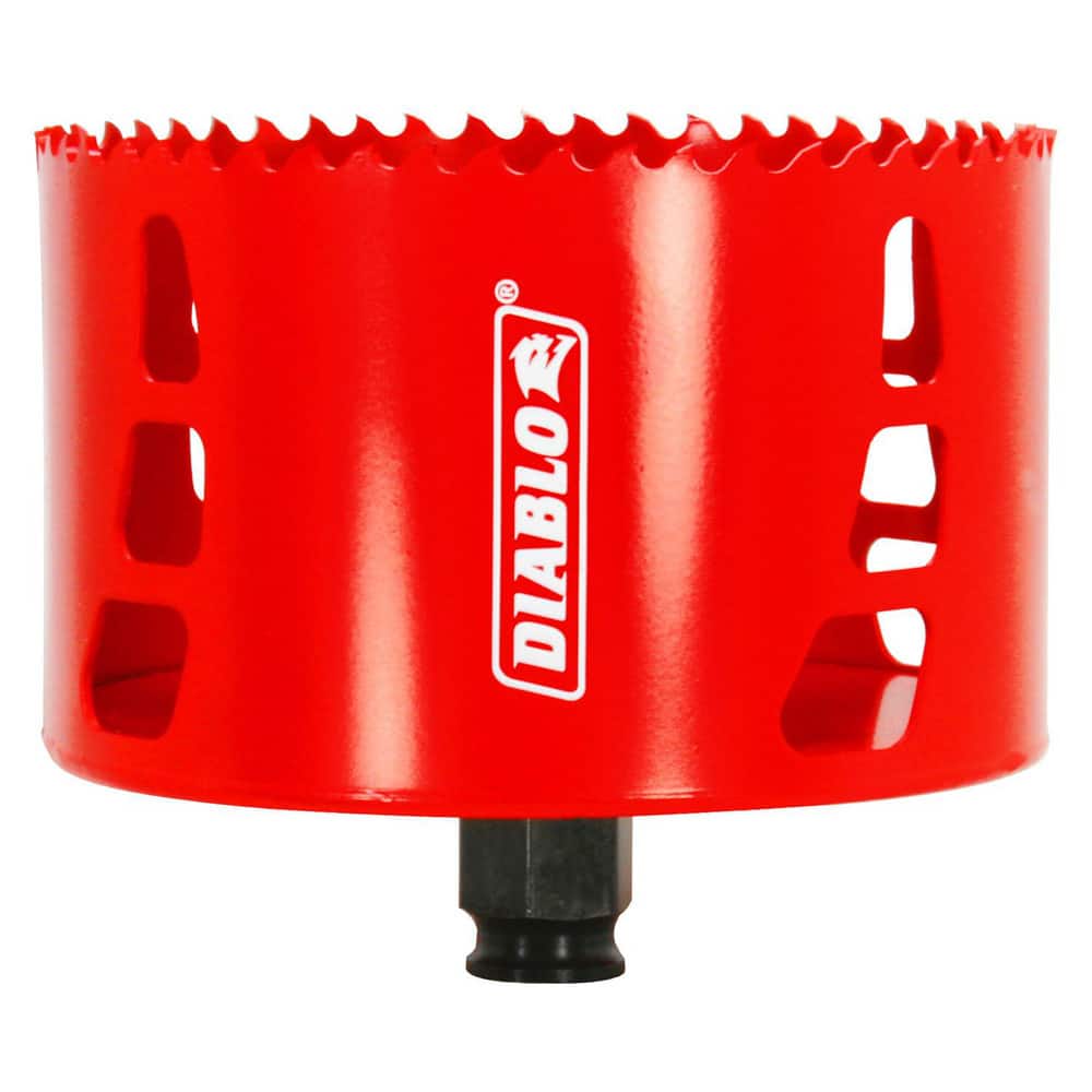 Hole Saws; Saw Diameter (Inch): 4-3/8 ; Saw Material: Bi-Metal ; Cutting Depth (Inch): 2-3/8 ; Cutting Depth (mm): 60.00 ; Cutting Edge Style: Toothed ; Material Application: Wood; Plastic; Aluminum; Metal; Steel